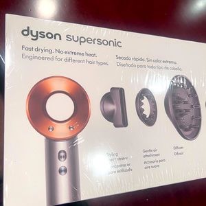 Sealed - Dyson Supersonic™ hair dryer Nickel/Copper